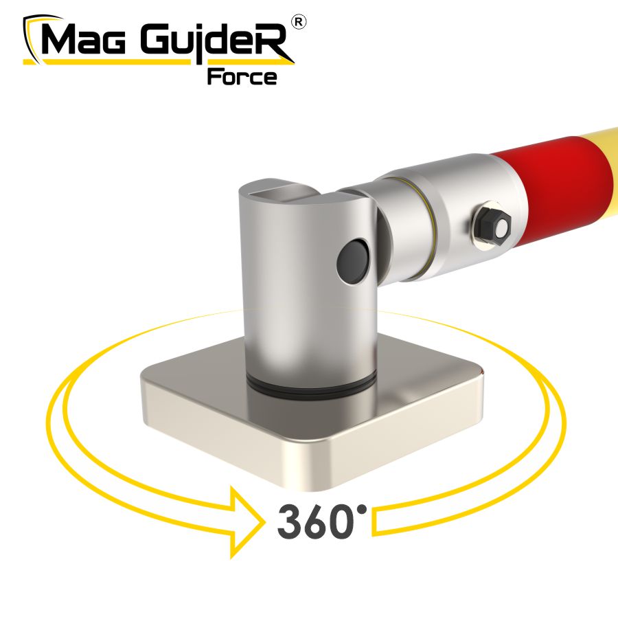 Инструмент безопасности для грузоподъемных работ магнитный Mag GuideR FORCE STMGF 125
