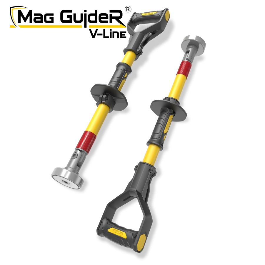 Инструмент безопасности для грузоподъемных работ магнитный Mag GuideR ™ V-Line STMGV 50